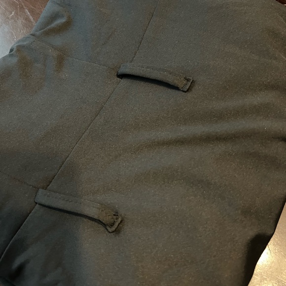 Wide-Leg Black Jumpsuit - Picture 4 of 5